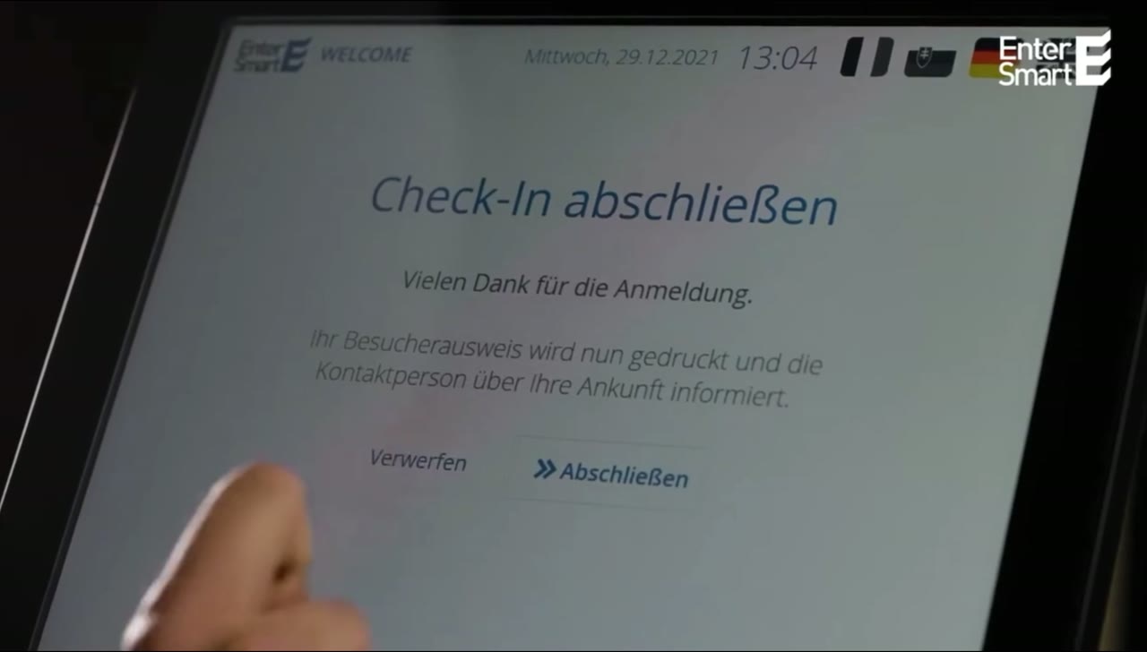 WELCOME Besuchermanagement Video